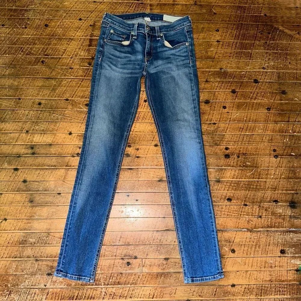 Rag & Bone capri distressed designer 26 elevated basics jeans